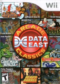 Data East Arcade Classics Wii US box art